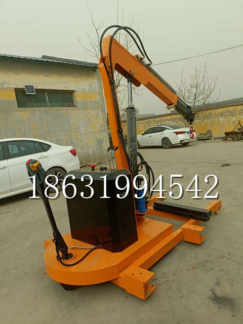 中山区自卸车厢随车吊 自制轮式四不像起重机 四驱平板吊 5吨 贵盛